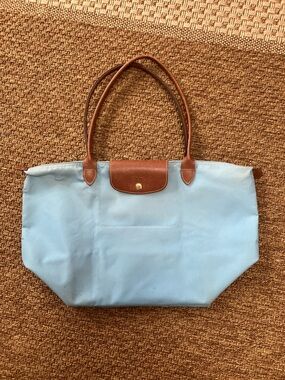 Longchamp Mediterranean Blue Large Bag